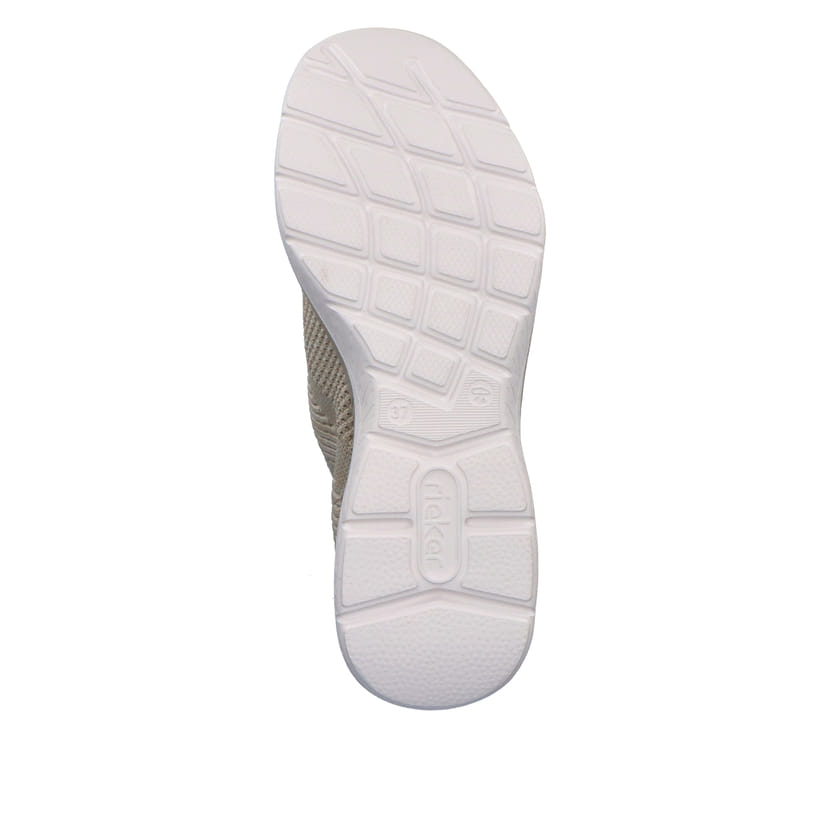 Rieker Artikelnummer M5074-64 Rieker Damen Slipper hellbeige Neueste Stile