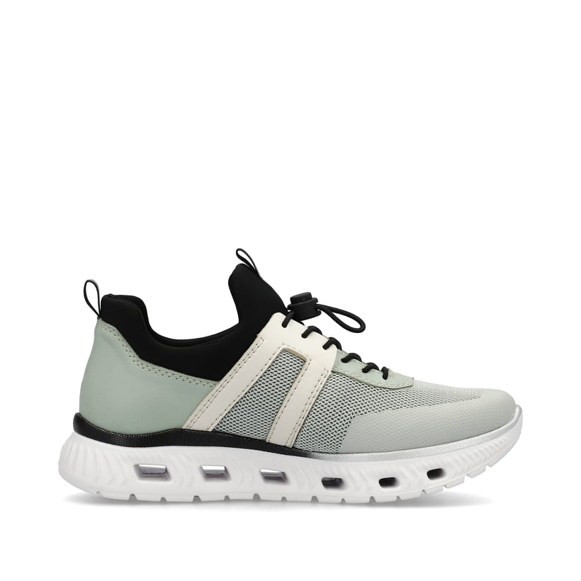 Rieker Artikelnummer M6061-52 Rieker Damen Slipper mintgrün Letzter Tag