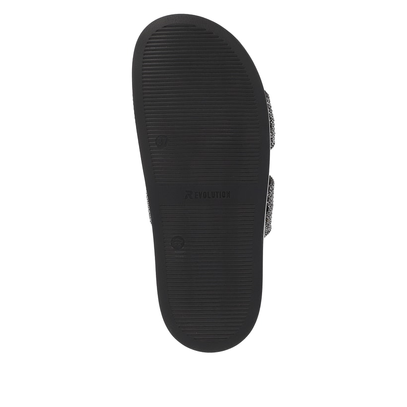 Rieker Artikelnummer W1451-00 Rieker Damen Pantoletten night black Bis zu 50% Rabatt