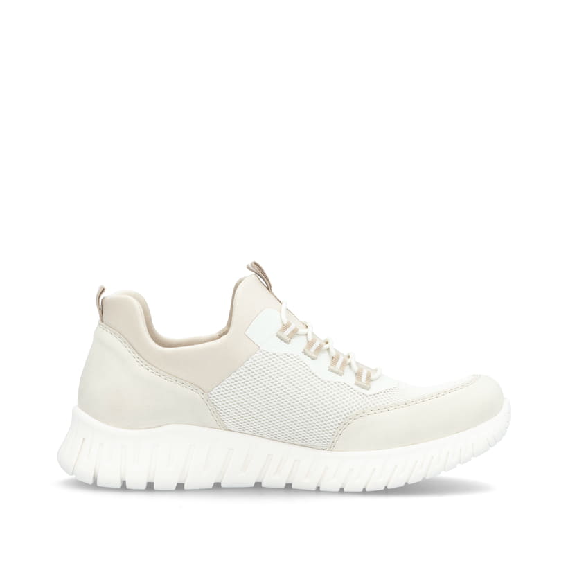 Rieker Artikelnummer M5358-60 Rieker Damen Slipper vanilleweiß Bis zu 60% Rabatt