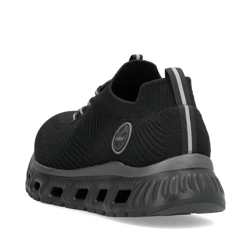 Rieker Artikelnummer M6074-00 Rieker Damen Slipper graphitschwarz Bis zu 65% Rabatt
