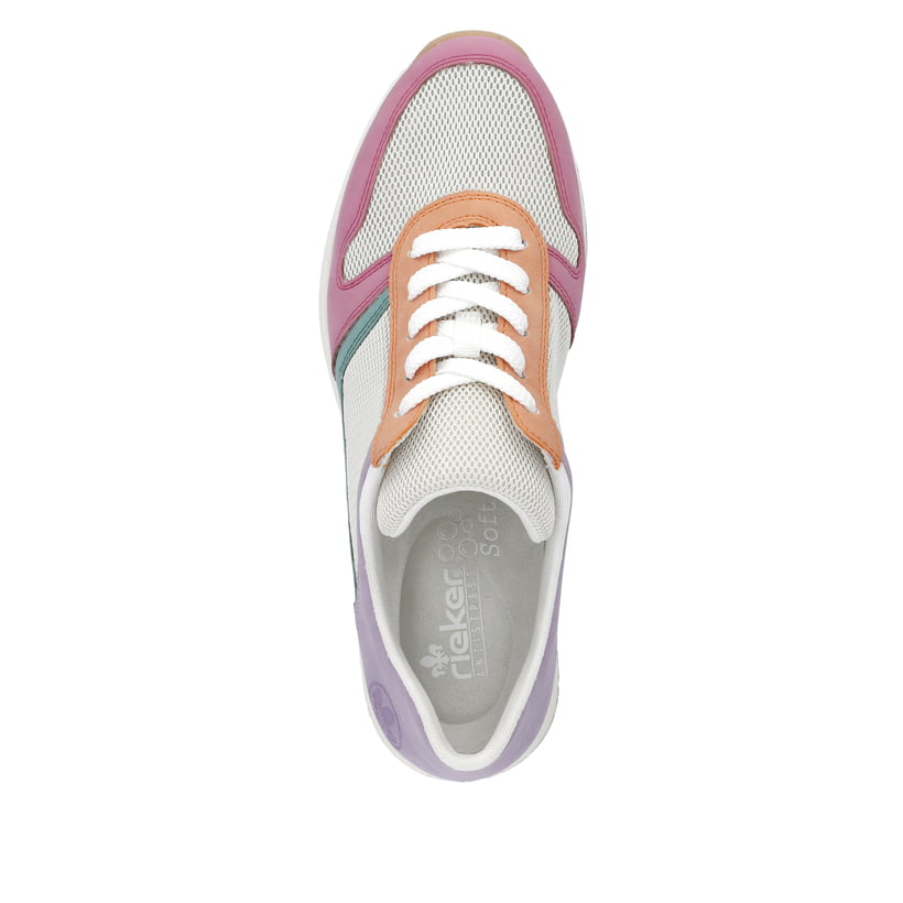 Rieker Artikelnummer N9303-90 Rieker Damen Sneaker Low beige-mehrfarbig Discount Store für neue Produkte