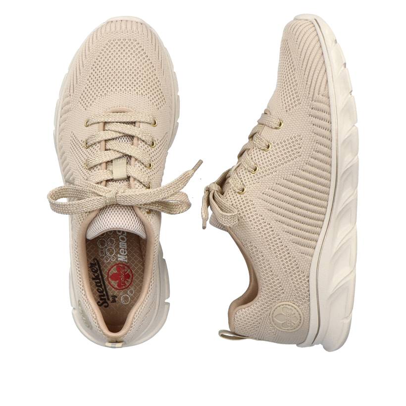 Rieker Artikelnummer 54022-80 Rieker Damen Sneaker Low hellbeige Black Friday Preise
