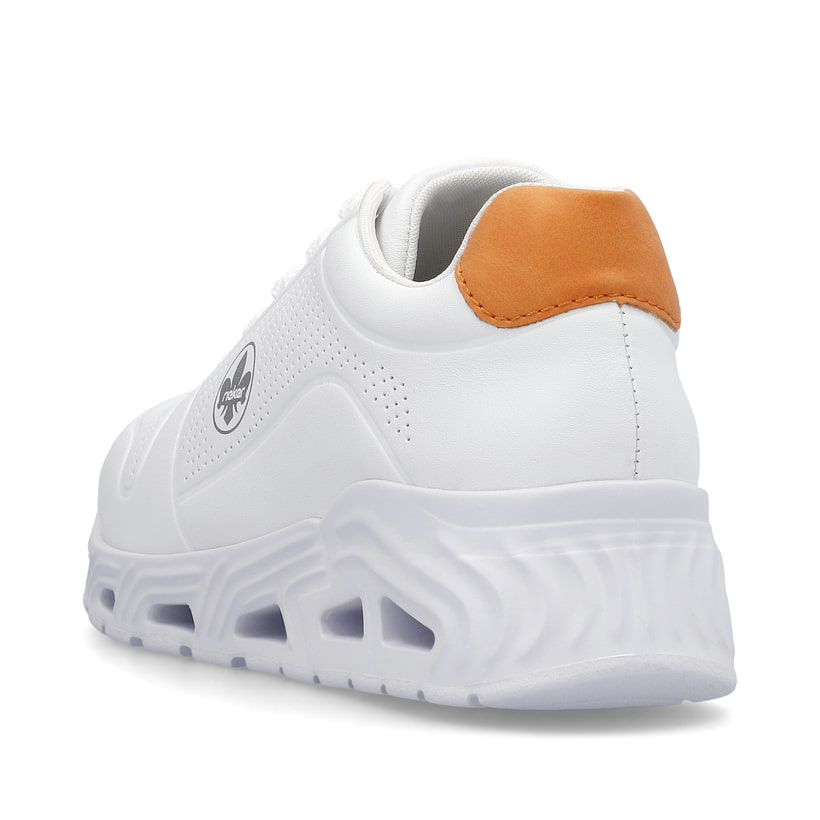 Rieker Artikelnummer N5202-80 Rieker Damen Sneaker Low brilliantweiss Im Verkauf