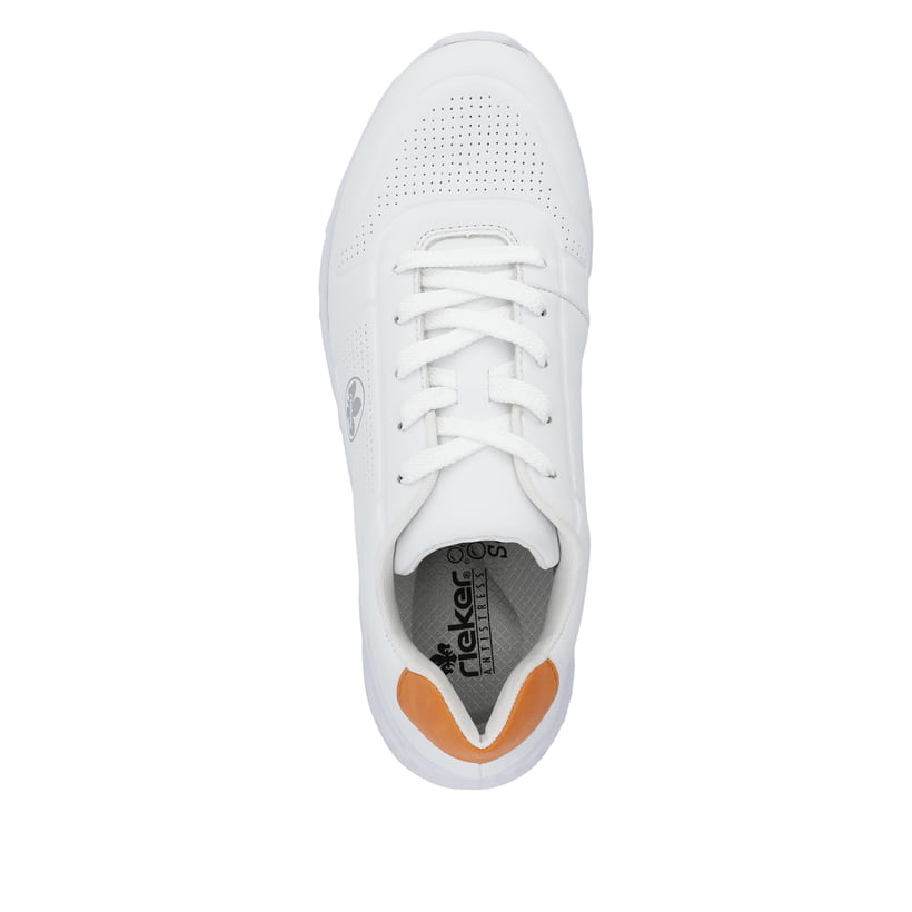 Rieker Artikelnummer N5202-80 Rieker Damen Sneaker Low brilliantweiss Im Verkauf