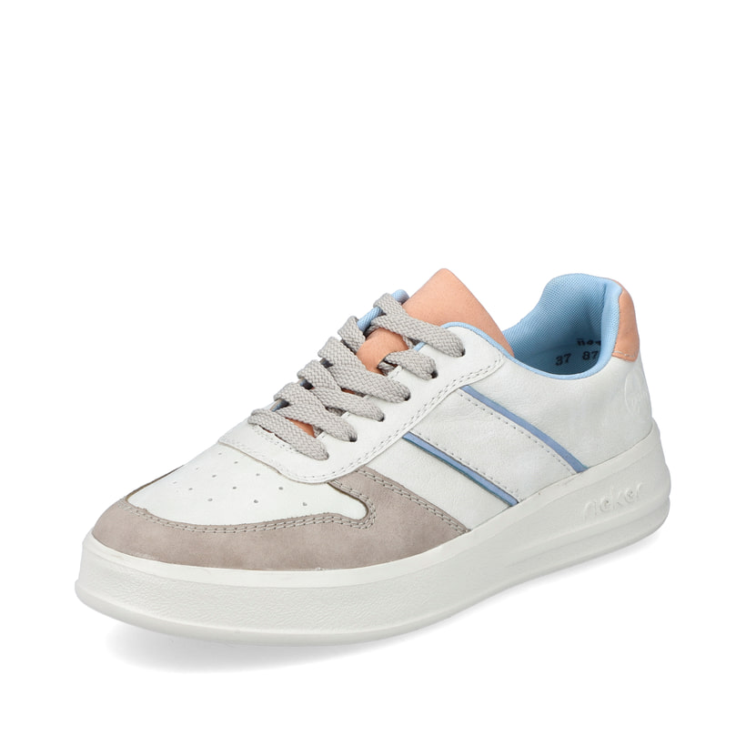 Rieker Artikelnummer M8410-60 Rieker Damen Sneaker Low schwanenweiss zollfrei