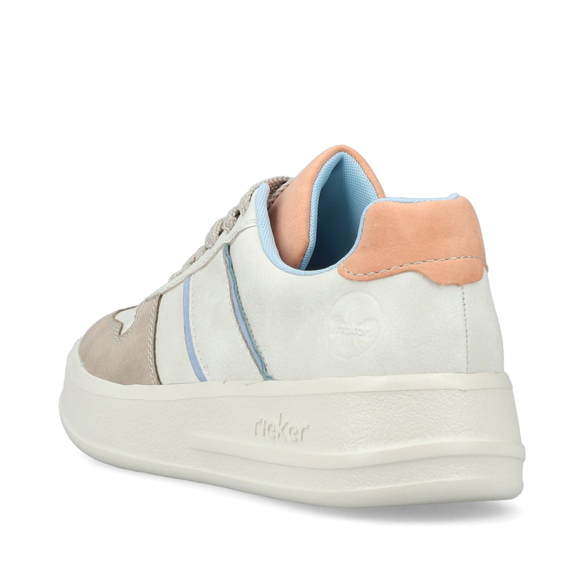 Rieker Artikelnummer M8410-60 Rieker Damen Sneaker Low schwanenweiss zollfrei