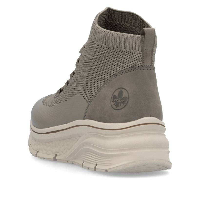 Rieker Artikelnummer 48059-64 Rieker Damen Slipper beigegrau Rabatte dieses Monats