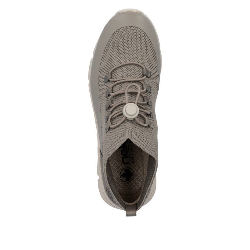 Rieker Artikelnummer 48059-64 Rieker Damen Slipper beigegrau Rabatte dieses Monats