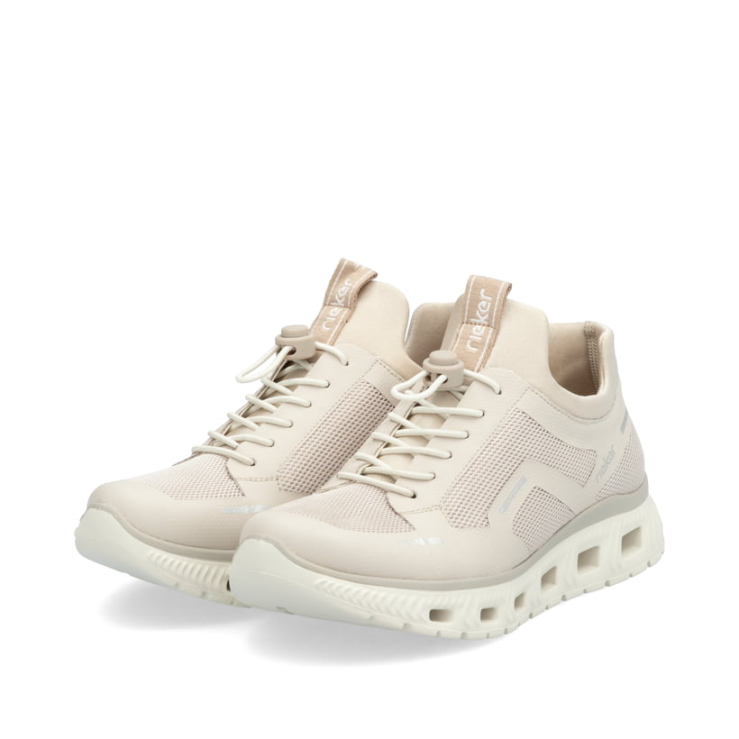 Rieker Artikelnummer M6064-60 Rieker Damen Slipper graubeige Online