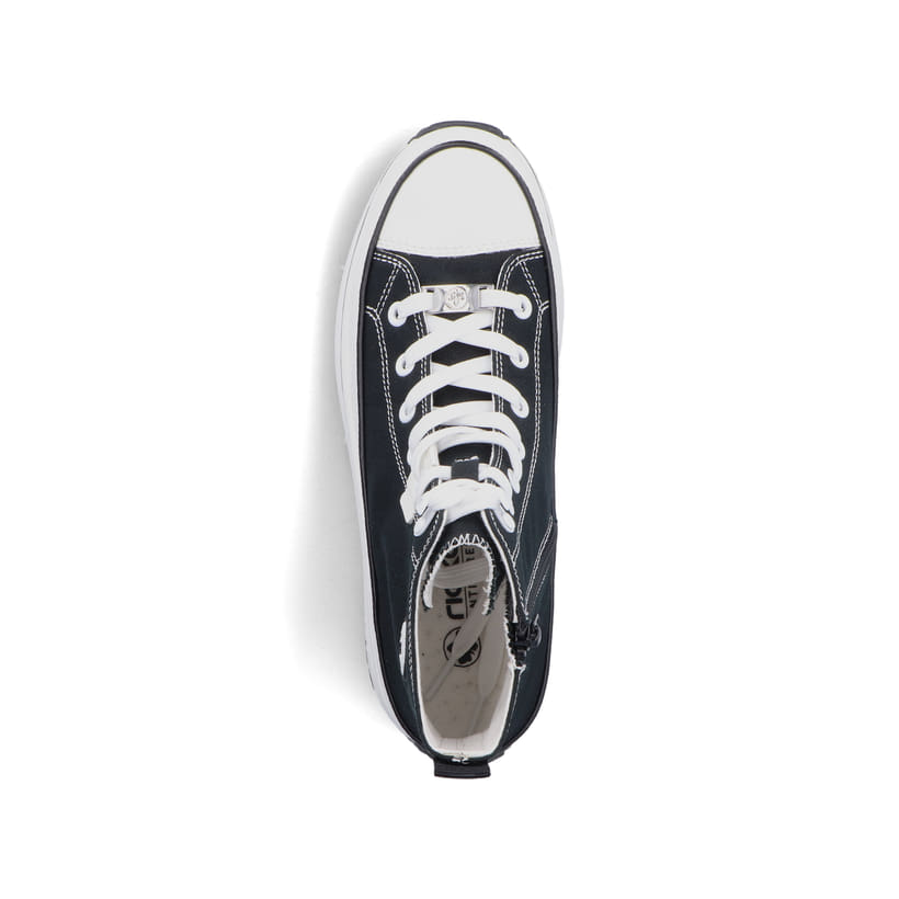 Rieker Artikelnummer 90010-00 Rieker Damen Sneaker High tiefschwarz Auslauf