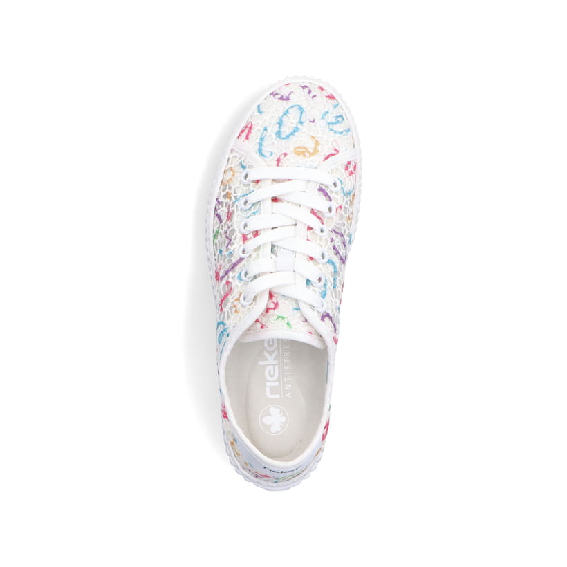 Rieker Artikelnummer M3926-90 Rieker Damen Sneaker Low multi-schneeweiss im Angebot
