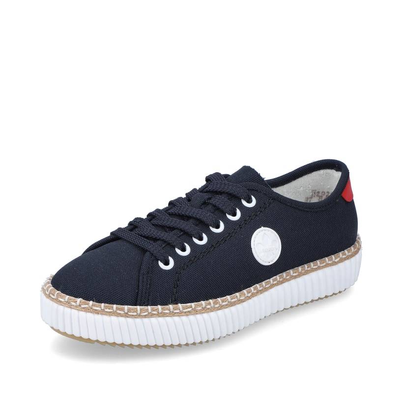 Rieker Artikelnummer M2926-14 Rieker Damen Sneaker Low stahlblau Meist gekauft