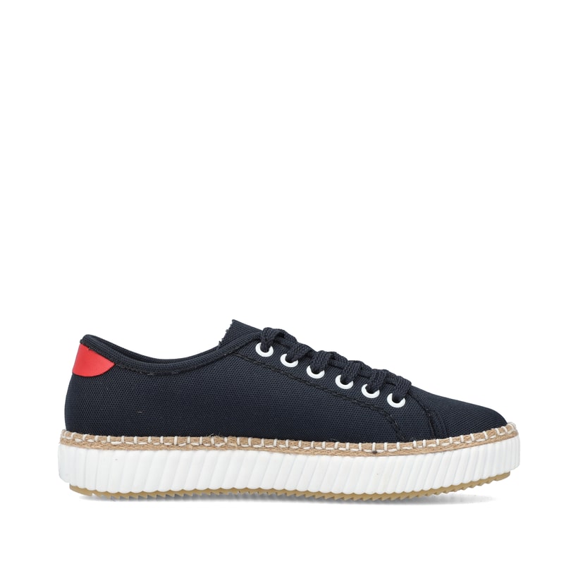 Rieker Artikelnummer M2926-14 Rieker Damen Sneaker Low stahlblau Meist gekauft