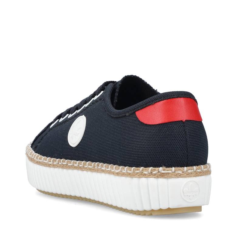 Rieker Artikelnummer M2926-14 Rieker Damen Sneaker Low stahlblau Meist gekauft