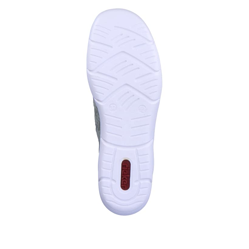 Rieker Artikelnummer L7463-52 Rieker Damen Slipper grüngrau Kostenloser Versand