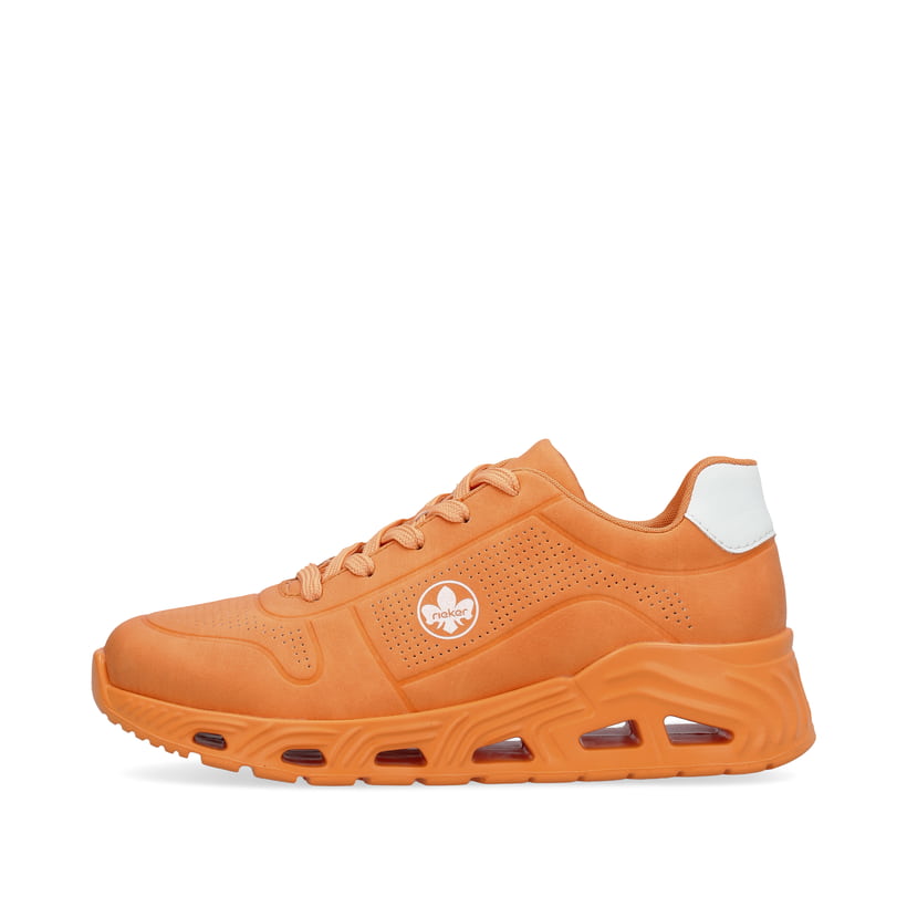 Rieker Artikelnummer N5202-38 Rieker Damen Sneaker Low glutorange Sonderangebot