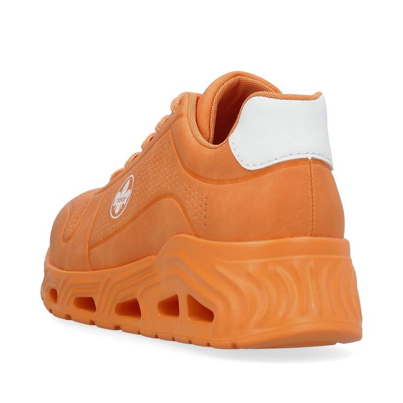 Rieker Artikelnummer N5202-38 Rieker Damen Sneaker Low glutorange Sonderangebot