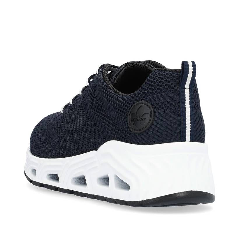 Rieker Artikelnummer N5222-14 Rieker Damen Sneaker Low stahlblau Großer Ausverkauf