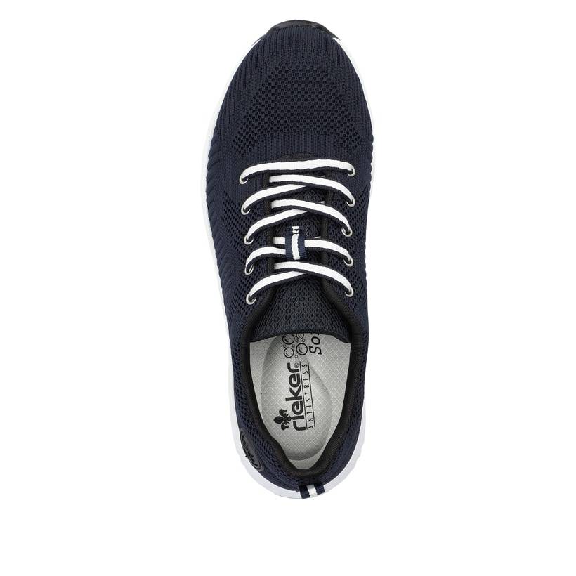 Rieker Artikelnummer N5222-14 Rieker Damen Sneaker Low stahlblau Großer Ausverkauf