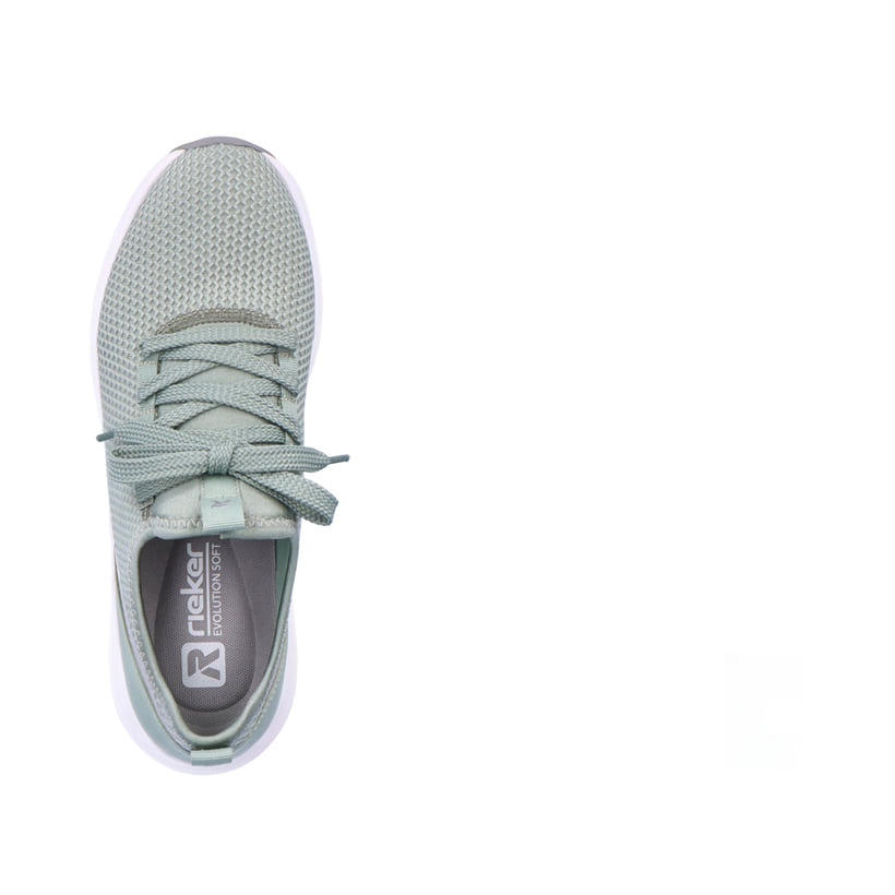 Rieker Artikelnummer 42109-52 Rieker Damen Slipper mint green Exklusivangebot