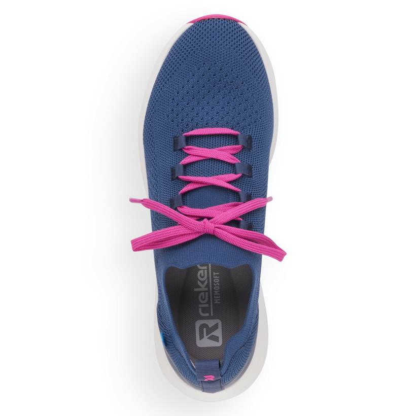Rieker Artikelnummer 42101-14 Rieker Damen Slipper ocean blue Lagerräumung