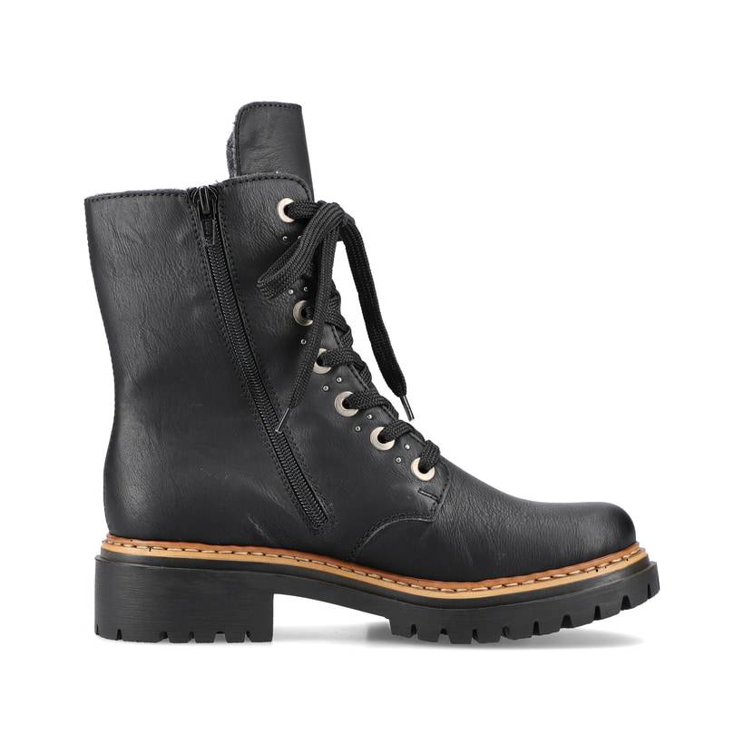 Rieker Artikelnummer 72612-00 Rieker Damen Biker Boots graphitschwarz Neueste Mode