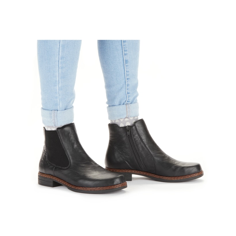 Rieker Artikelnummer 75170-00 Rieker Damen Chelsea Boots nachtschwarz Zeitlich begrenztes Angebot