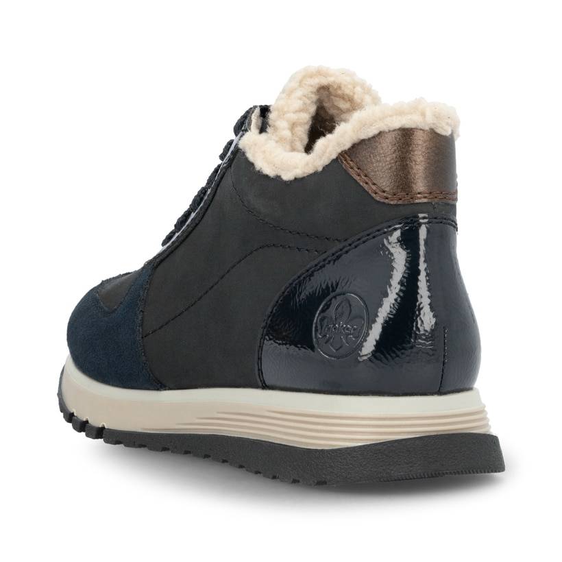Rieker Artikelnummer 49004-14 Rieker Damen Schnürschuhe marineblau Kauf eins, bekomm eins gratis