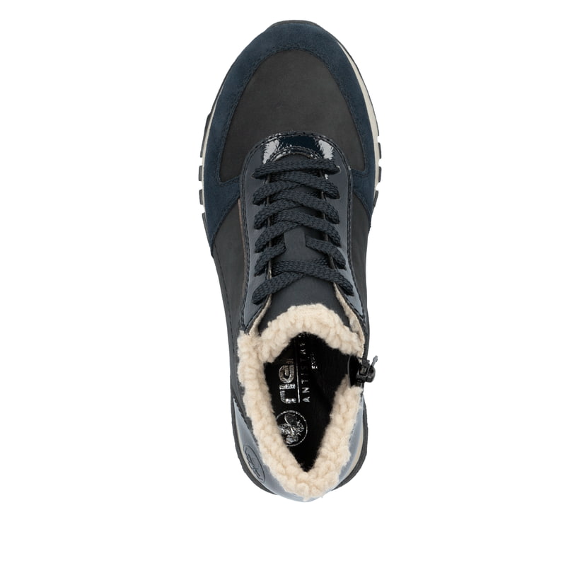 Rieker Artikelnummer 49004-14 Rieker Damen Schnürschuhe marineblau Kauf eins, bekomm eins gratis