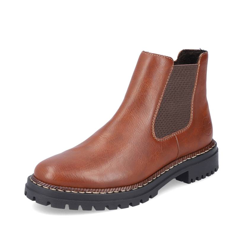 Rieker Artikelnummer 52051-23 Rieker Damen Chelsea Boots fuchsbraun Tägliche Deals