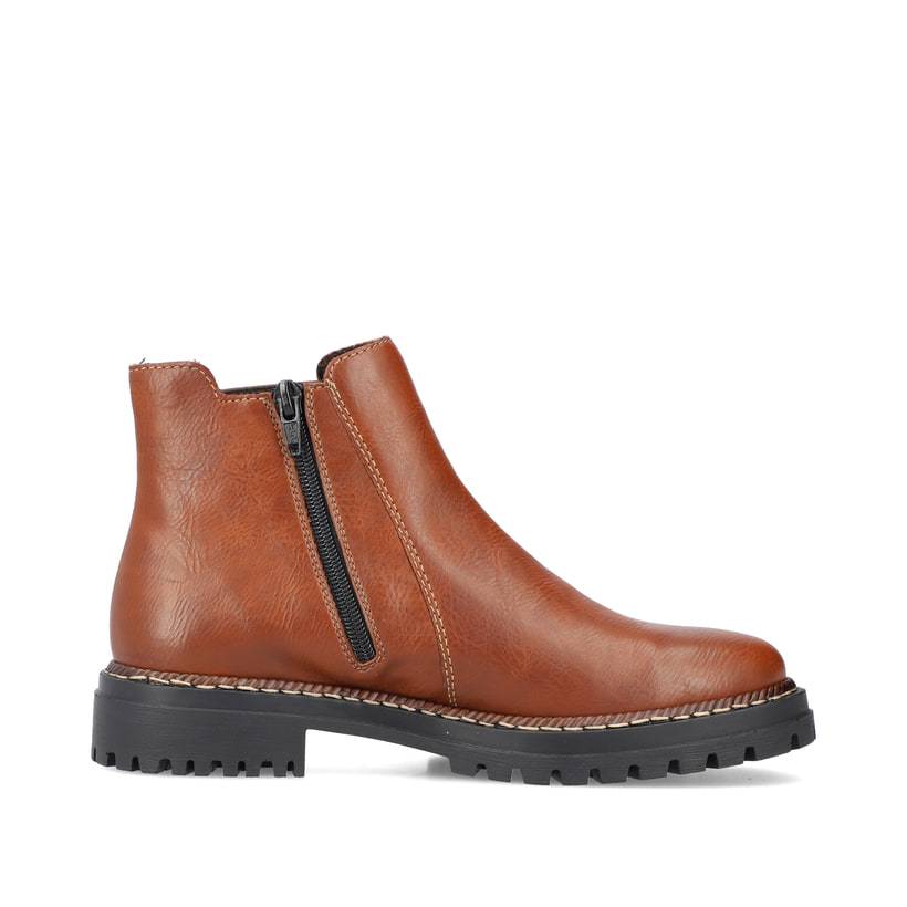 Rieker Artikelnummer 52051-23 Rieker Damen Chelsea Boots fuchsbraun Tägliche Deals