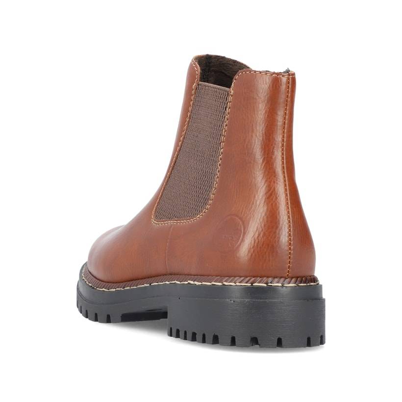 Rieker Artikelnummer 52051-23 Rieker Damen Chelsea Boots fuchsbraun Tägliche Deals