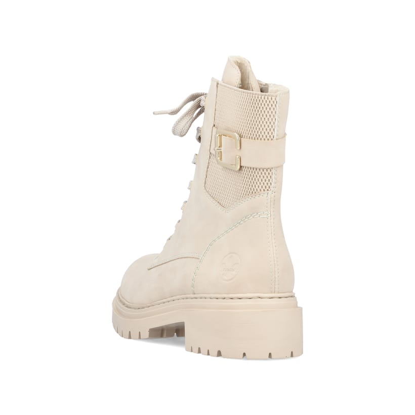 Rieker Artikelnummer 72631-63 Rieker Damen Biker Boots hellbeige Sonderangebote