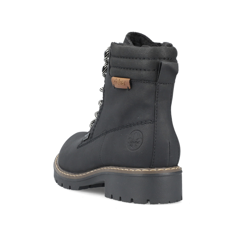 Rieker Artikelnummer Y9125-00 Rieker Damen Schnürstiefel asphaltschwarz VIP-Rabatte