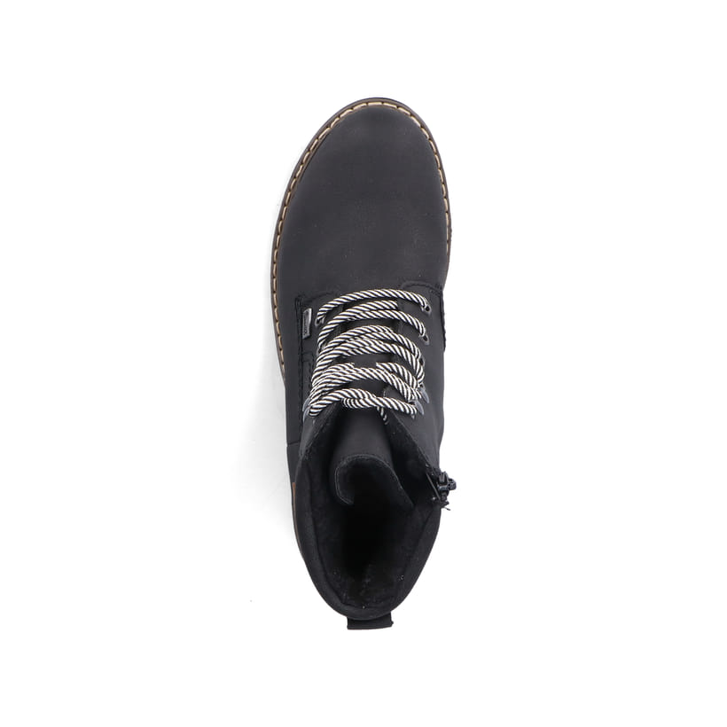 Rieker Artikelnummer Y9125-00 Rieker Damen Schnürstiefel asphaltschwarz VIP-Rabatte
