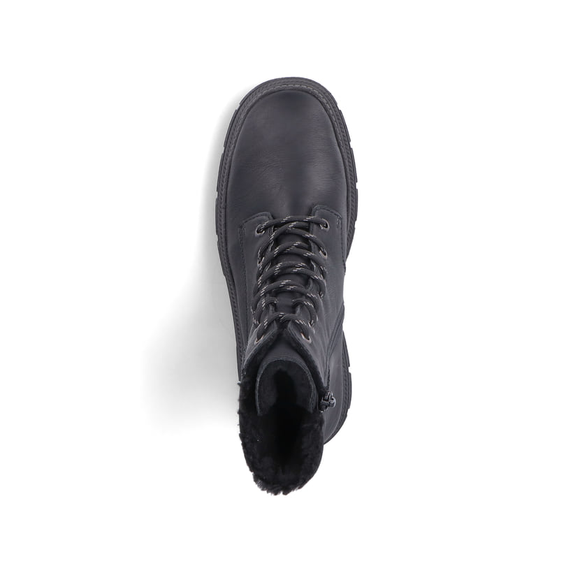 Rieker Artikelnummer Y9331-00 Rieker Damen Schnürstiefel nachtschwarz Tiefpreis