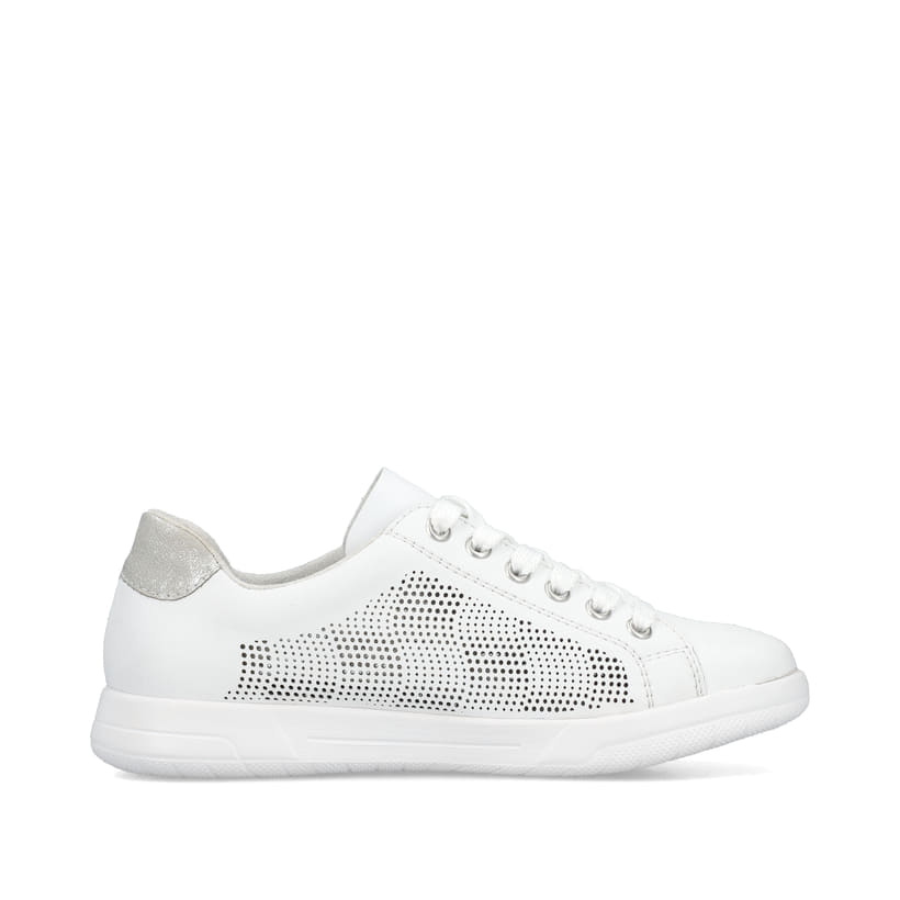 Rieker Artikelnummer 45606-80 Rieker Damen Sneaker Low reinweiss Wochenangebot