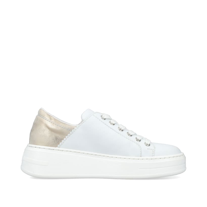 Rieker Artikelnummer N5440-80 Rieker Damen Sneaker Low brilliantweiss Kostenlose Rückgabe
