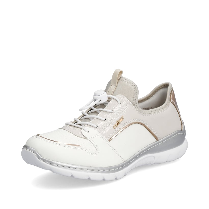 Rieker Artikelnummer L3294-80 Rieker Damen Slipper cremeweiss Begrenzte Freigabe