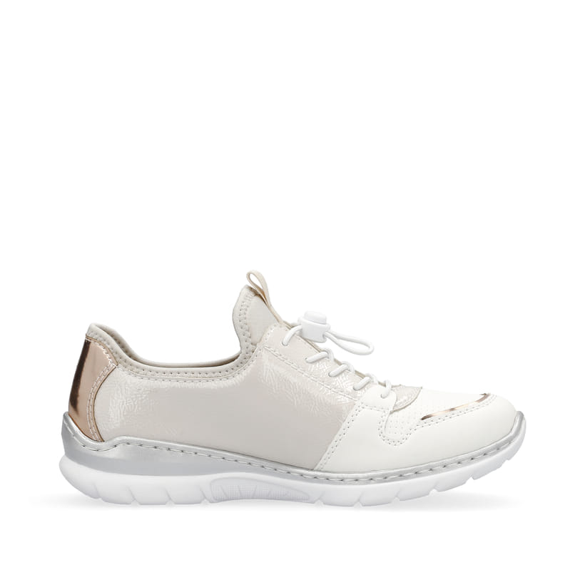 Rieker Artikelnummer L3294-80 Rieker Damen Slipper cremeweiss Begrenzte Freigabe