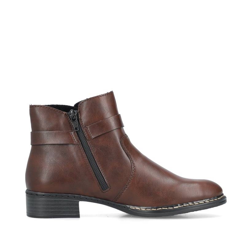 Rieker Artikelnummer 73487-25 Rieker Damen Stiefeletten schokobraun Letzte 2 Tage