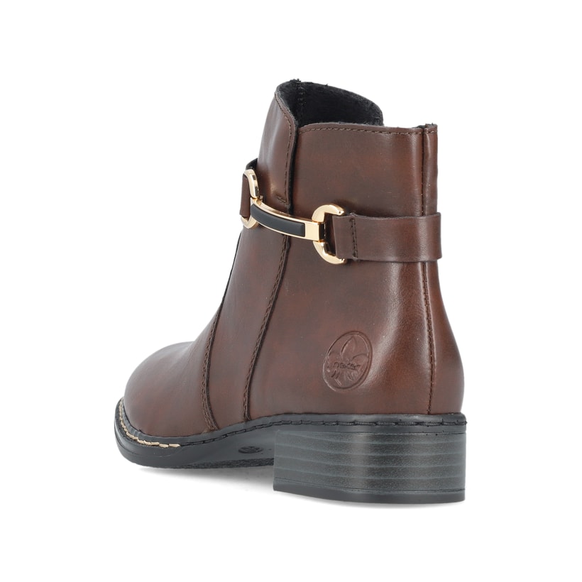 Rieker Artikelnummer 73487-25 Rieker Damen Stiefeletten schokobraun Letzte 2 Tage
