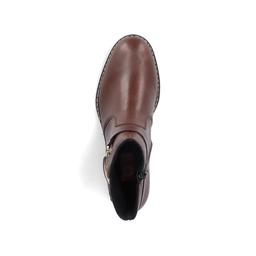 Rieker Artikelnummer 73487-25 Rieker Damen Stiefeletten schokobraun Letzte 2 Tage