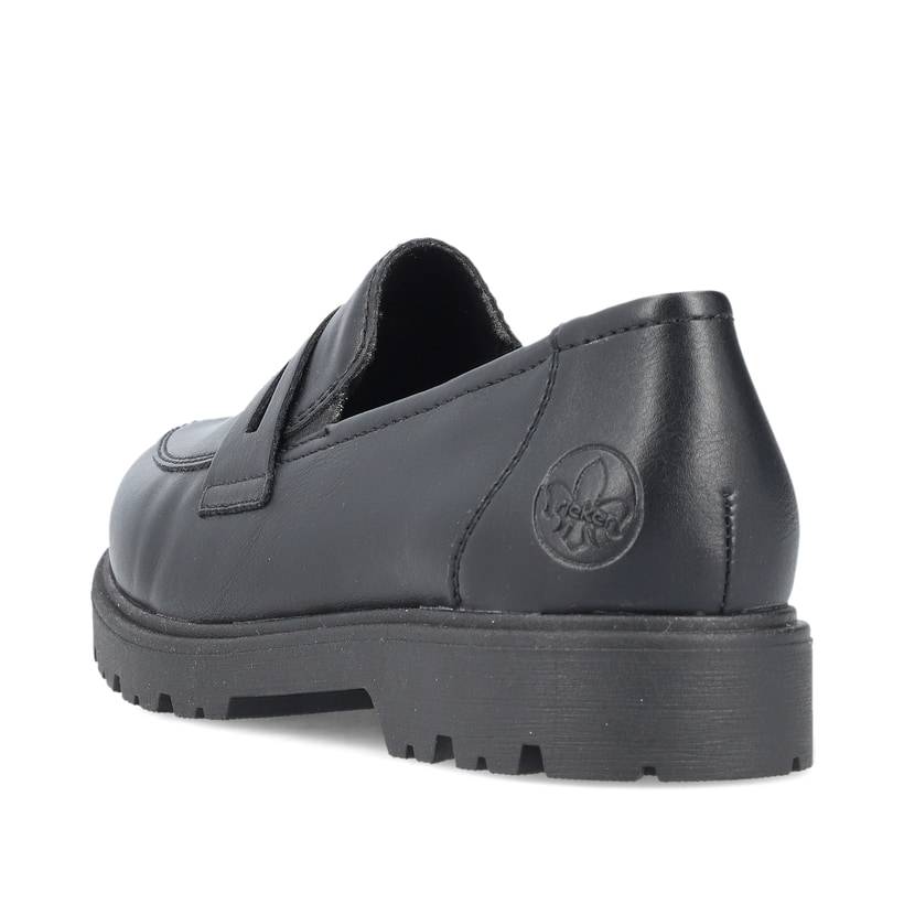 Rieker Artikelnummer 45560-02 Rieker Damen Slipper schwarz Bis zu 50% Rabatt