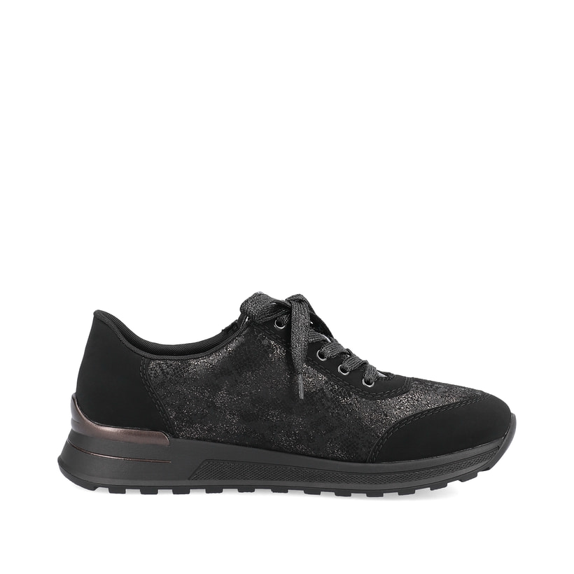 Rieker Artikelnummer N1411-90 Rieker Damen Sneaker Low nachtschwarz Nur für heute