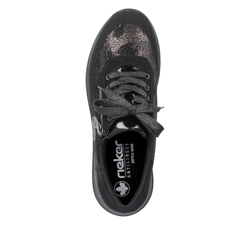 Rieker Artikelnummer N1411-90 Rieker Damen Sneaker Low nachtschwarz Nur für heute