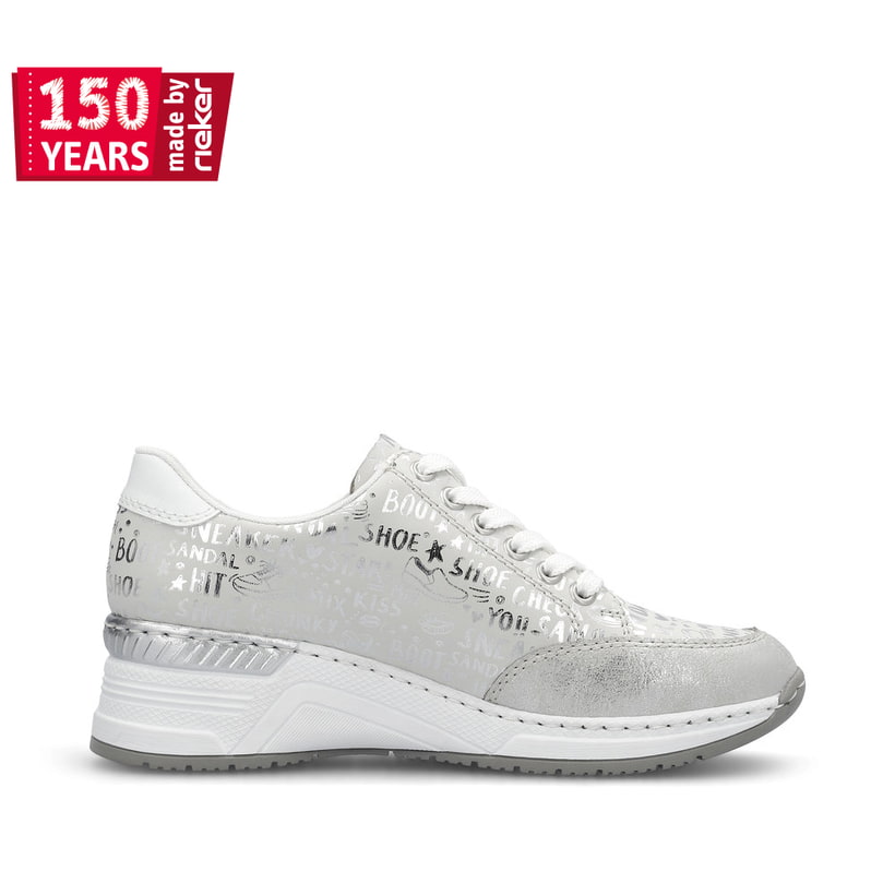Rieker Artikelnummer N4316-90 Rieker Damen Sneaker Low hellbeige Super Rabatt