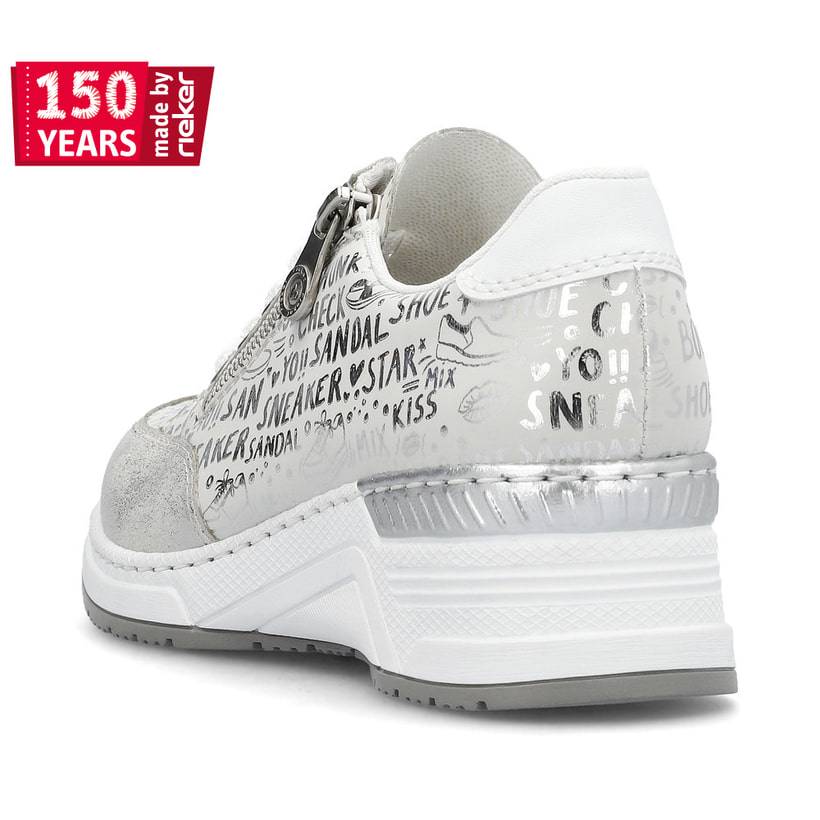 Rieker Artikelnummer N4316-90 Rieker Damen Sneaker Low hellbeige Super Rabatt