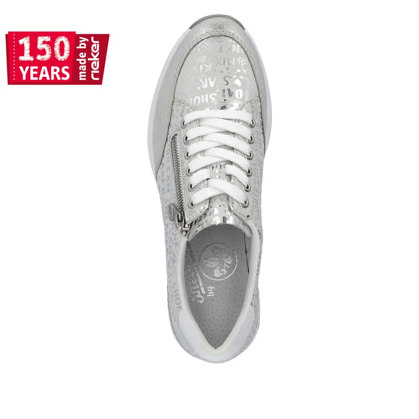 Rieker Artikelnummer N4316-90 Rieker Damen Sneaker Low hellbeige Super Rabatt